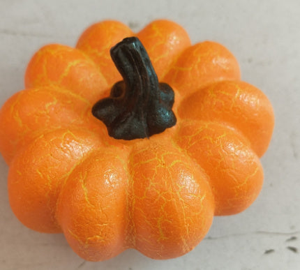 Nova lanterna de abóbora de Halloween, abóbora simulada, lâmpada de vela LED, abóbora luminosa de resina.