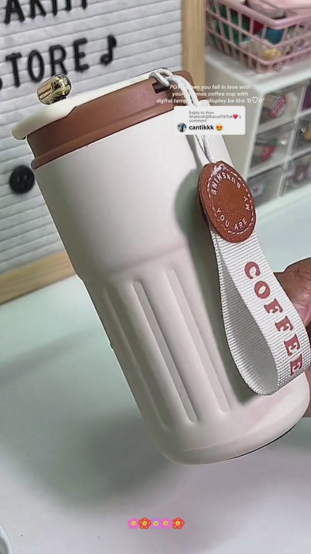 Smart Digital Thermal Bottle Portable Coffee Mug Stainless Steel Water Bottle In-Car Insulated Cup Keep Cold Vacuum Flasks 450ml