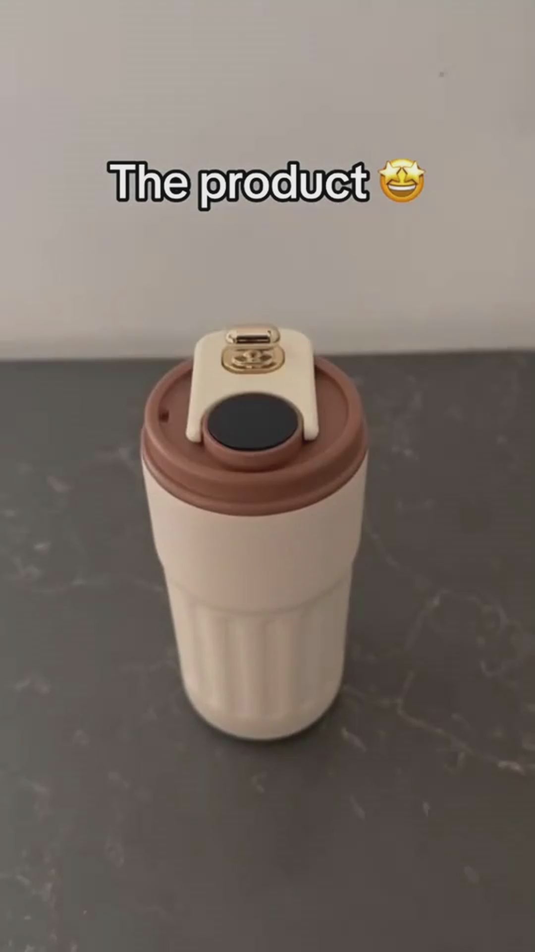 Smart Digital Thermal Bottle Portable Coffee Mug Stainless Steel Water Bottle In-Car Insulated Cup Keep Cold Vacuum Flasks 450ml